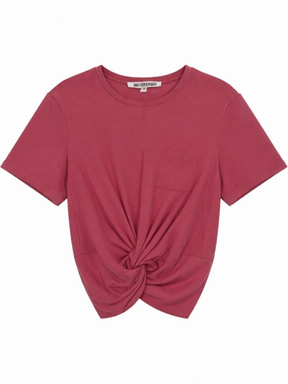 Walter Baker Women's Knot Front Tee M